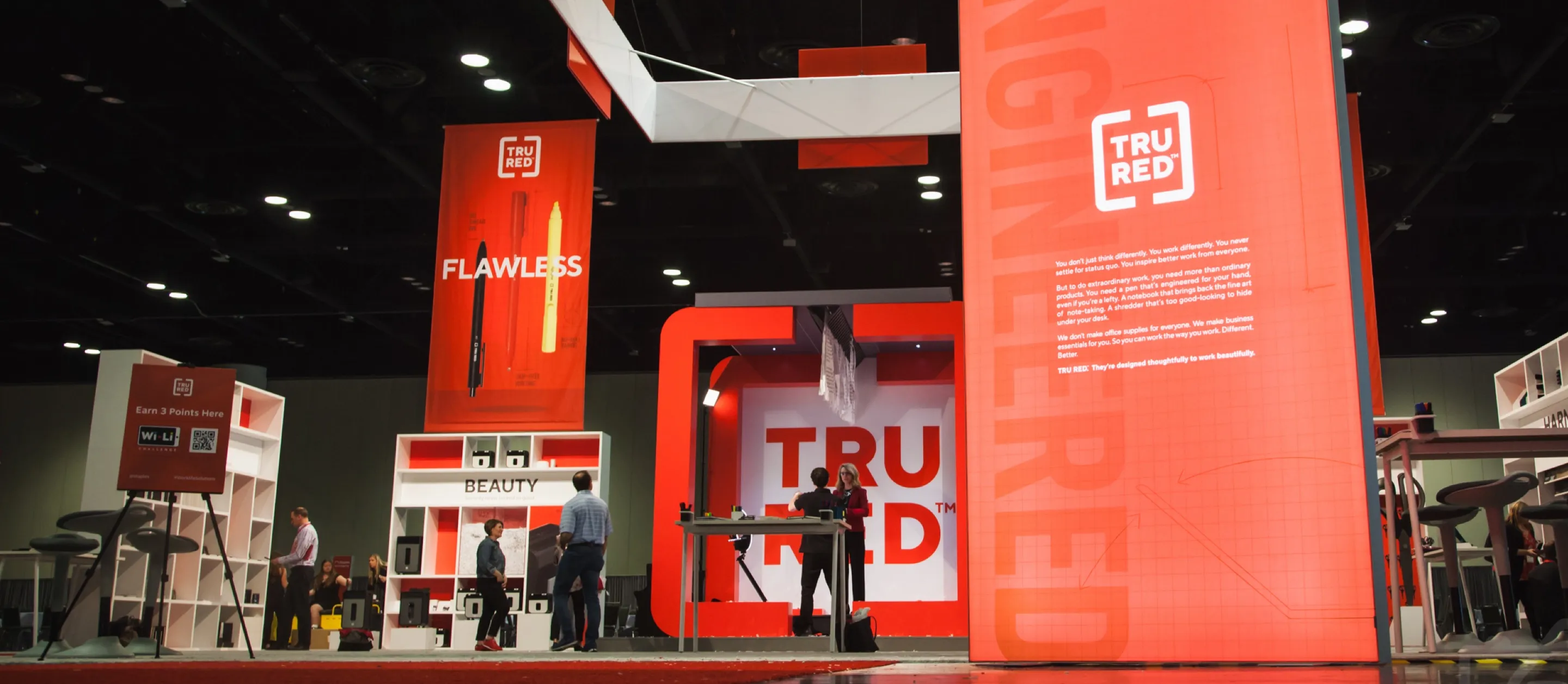TRU RED campaign creative, second application